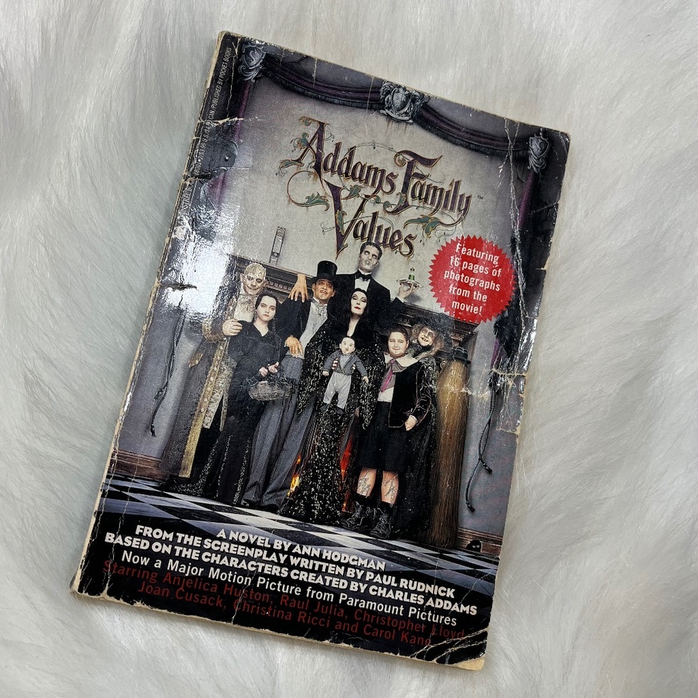 Vintage 1993 Addams Family Values Book
